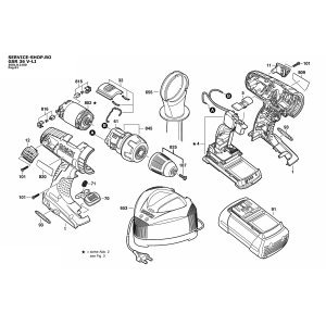 Bosch GSR 36 V-LI (3601J12100-EU)